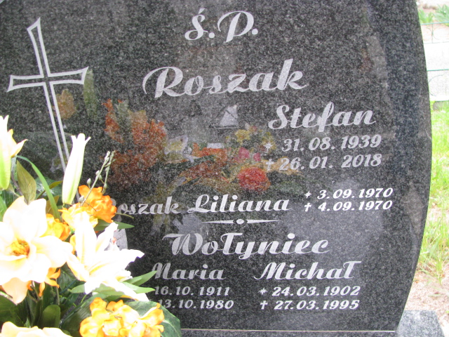 Stefan Roszak 1939 Kostrzyn nad Odrą - Grobonet - Wyszukiwarka osób pochowanych