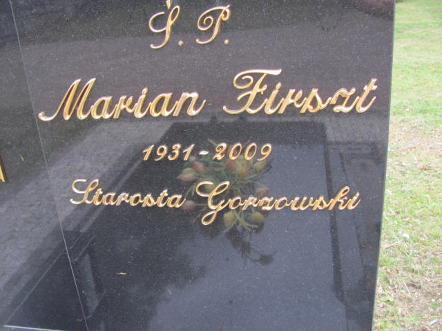 Marian Firszt 1931 Kostrzyn nad Odrą - Grobonet - Wyszukiwarka osób pochowanych