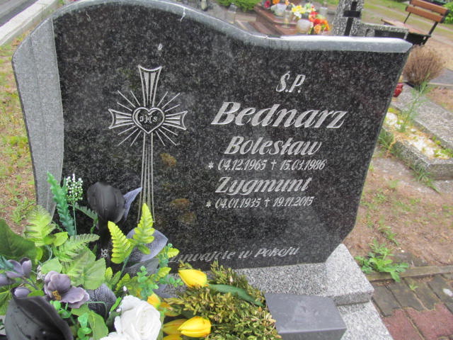 Zygmunt Bednarz 1935 Kostrzyn nad Odrą - Grobonet - Wyszukiwarka osób pochowanych