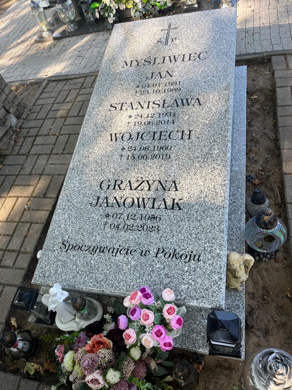 Jan Myśliwiec 1931 Kostrzyn nad Odrą - Grobonet - Wyszukiwarka osób pochowanych