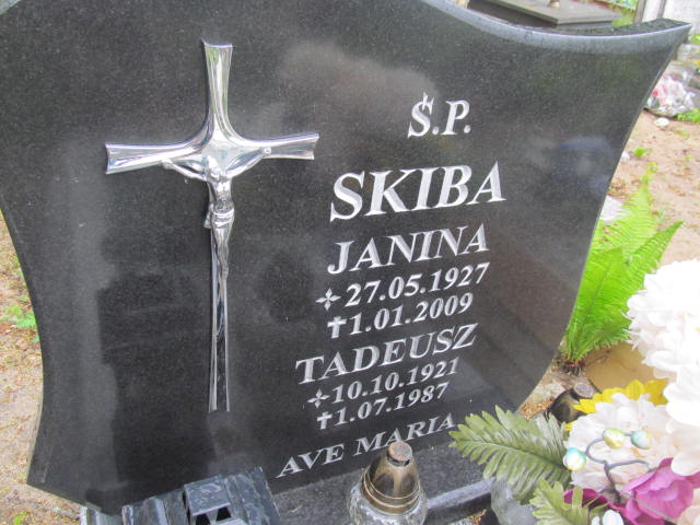 Janina Skiba 1922 Kostrzyn nad Odrą - Grobonet - Wyszukiwarka osób pochowanych