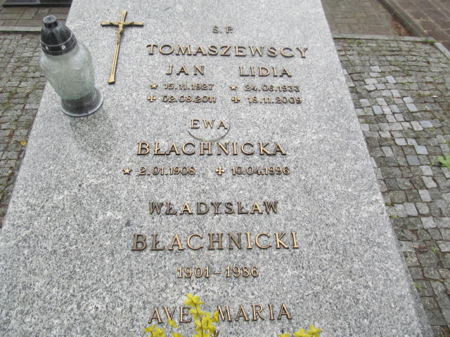 Ewa Błachnicka 1908 Kostrzyn nad Odrą - Grobonet - Wyszukiwarka osób pochowanych