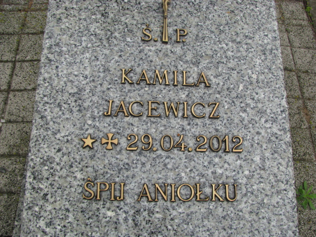 Kamila Jacewicz Kostrzyn nad Odrą - Grobonet - Wyszukiwarka osób pochowanych