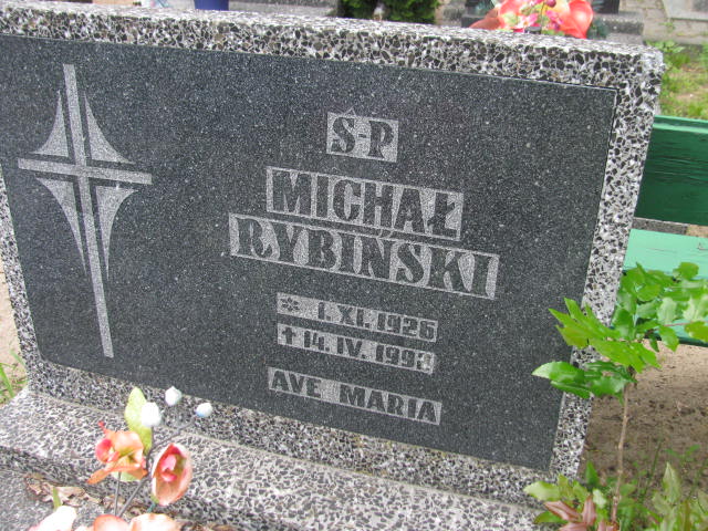 Michał Rybiński 1926 Kostrzyn nad Odrą - Grobonet - Wyszukiwarka osób pochowanych