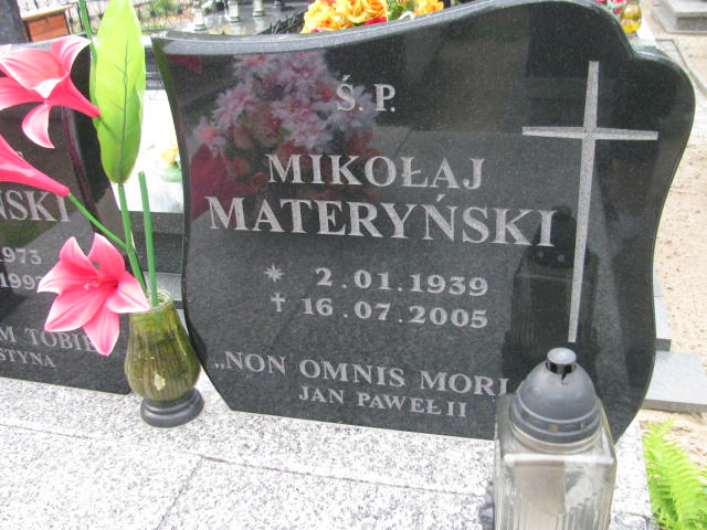 Mikołaj Materyński 1939 Kostrzyn nad Odrą - Grobonet - Wyszukiwarka osób pochowanych