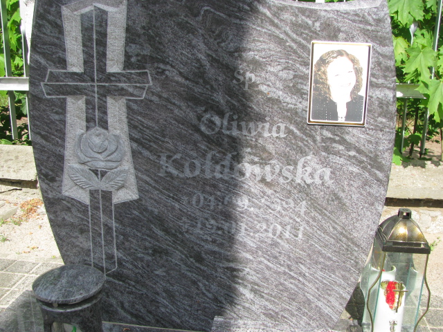 Oliwia Kołdowska 1994 Kostrzyn nad Odrą - Grobonet - Wyszukiwarka osób pochowanych