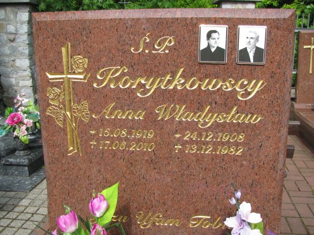 Anna Korytkowska 1919 Kostrzyn nad Odrą - Grobonet - Wyszukiwarka osób pochowanych