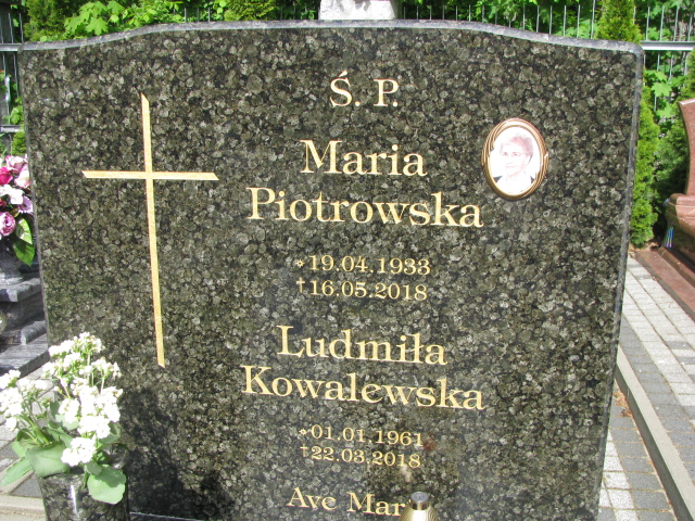 Ludmiła Kowalewska 1961 Kostrzyn nad Odrą - Grobonet - Wyszukiwarka osób pochowanych