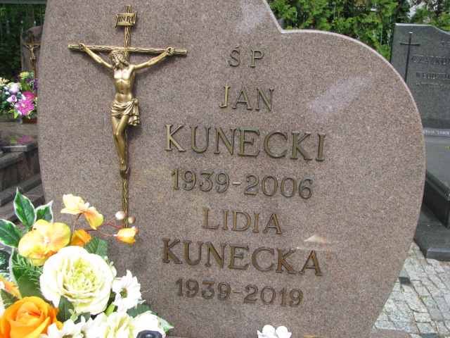 Lidia Kunecka 1939 Kostrzyn nad Odrą - Grobonet - Wyszukiwarka osób pochowanych