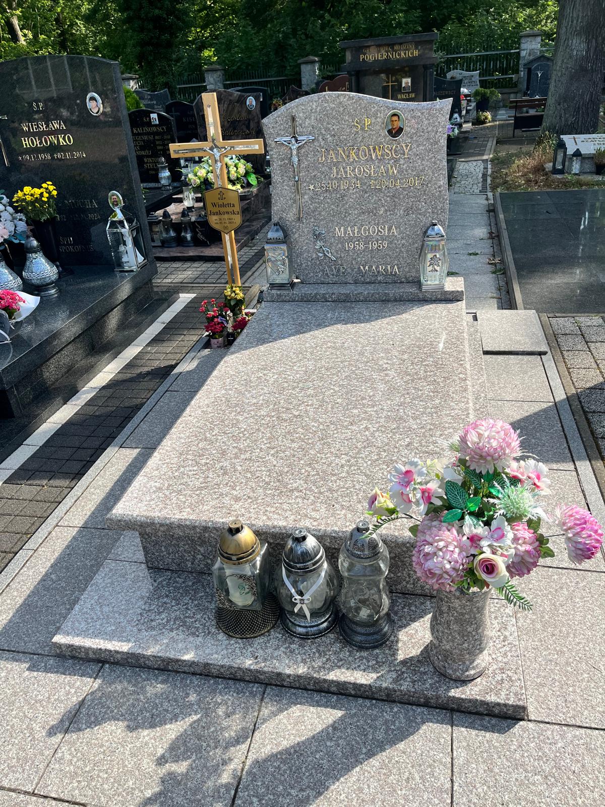 Wioletta Jankowska 1965 Kostrzyn nad Odrą - Grobonet - Wyszukiwarka osób pochowanych