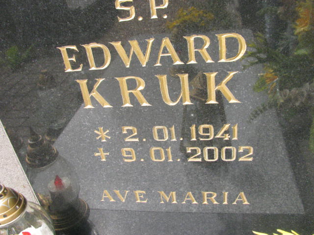 Edward Kruk 1941 Kostrzyn nad Odrą - Grobonet - Wyszukiwarka osób pochowanych