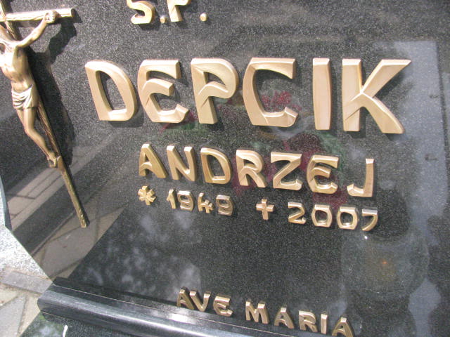 Andrzej Depcik 1949 Kostrzyn nad Odrą - Grobonet - Wyszukiwarka osób pochowanych