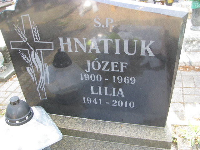 Józef Hnatiuk 1900 Kostrzyn nad Odrą - Grobonet - Wyszukiwarka osób pochowanych