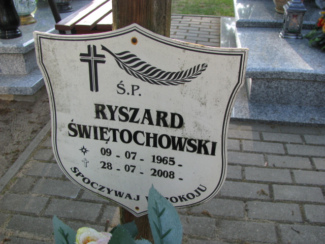 Ryszard Świętochowski 1965 Kostrzyn nad Odrą - Grobonet - Wyszukiwarka osób pochowanych
