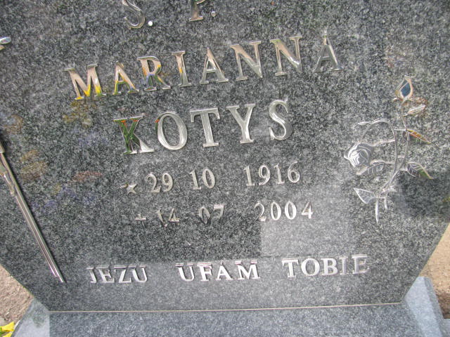 Katarzyna Grzegorczyk 1907 Kostrzyn nad Odrą - Grobonet - Wyszukiwarka osób pochowanych