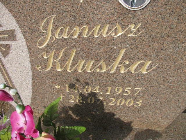 Janusz Kluska 1957 Kostrzyn nad Odrą - Grobonet - Wyszukiwarka osób pochowanych