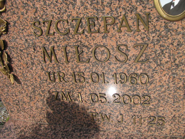 Szczepan Miłosz 1960 Kostrzyn nad Odrą - Grobonet - Wyszukiwarka osób pochowanych