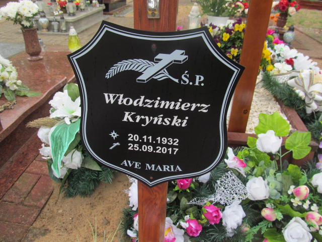 Włodzimierz Kryński 1932 Kostrzyn nad Odrą - Grobonet - Wyszukiwarka osób pochowanych