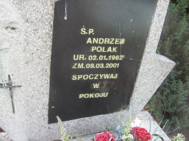 Andrzej Polak 1962 Kostrzyn nad Odrą - Grobonet - Wyszukiwarka osób pochowanych