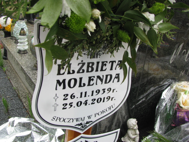 Elżbieta Molenda 1939 Kostrzyn nad Odrą - Grobonet - Wyszukiwarka osób pochowanych