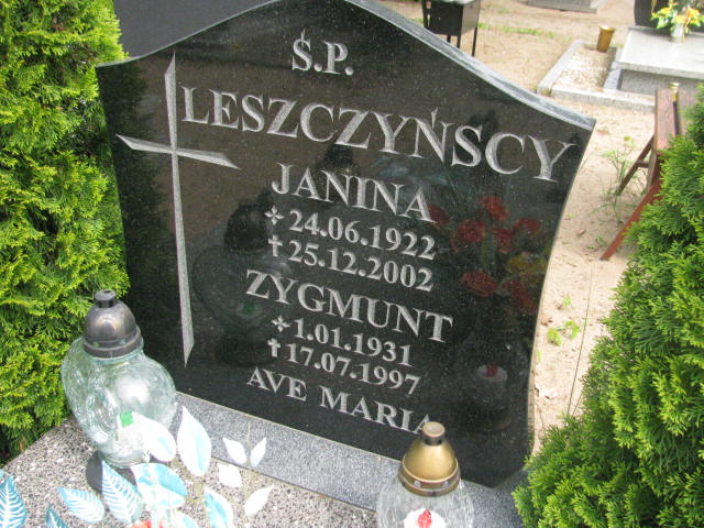 Zygmunt Leszczyński 1931 Kostrzyn nad Odrą - Grobonet - Wyszukiwarka osób pochowanych