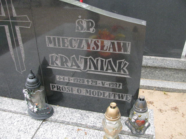 Mieczysław Krajniak 1920 Kostrzyn nad Odrą - Grobonet - Wyszukiwarka osób pochowanych