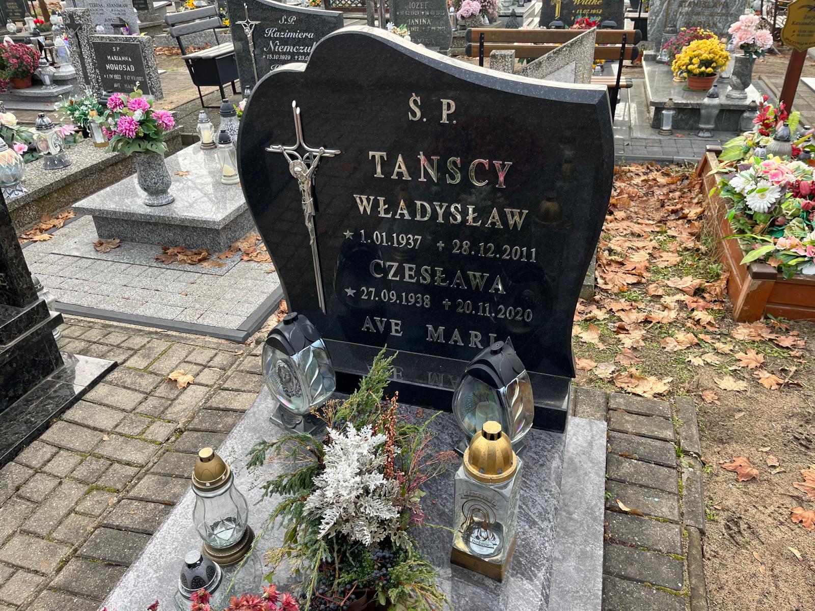 Władysław Tański 1937 Kostrzyn nad Odrą - Grobonet - Wyszukiwarka osób pochowanych