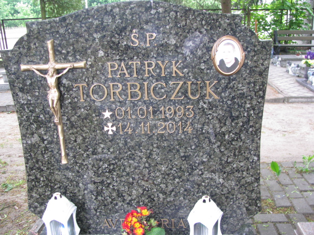 Patryk Torbiczuk 1993 Kostrzyn nad Odrą - Grobonet - Wyszukiwarka osób pochowanych