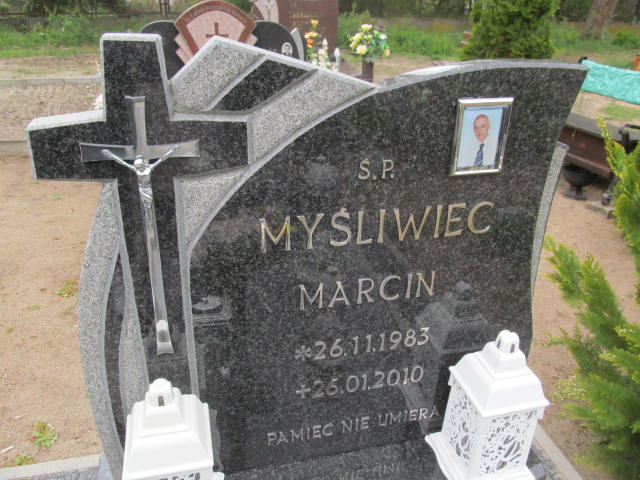Marcin Myśliwiec 1983 Kostrzyn nad Odrą - Grobonet - Wyszukiwarka osób pochowanych
