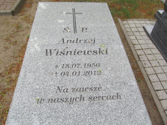 Andrzej Wiśniewski 1956 Kostrzyn nad Odrą - Grobonet - Wyszukiwarka osób pochowanych
