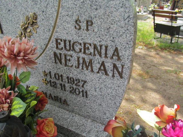 Eugenia Nejman 1927 Kostrzyn nad Odrą - Grobonet - Wyszukiwarka osób pochowanych