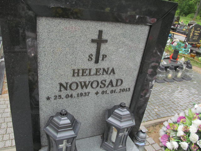 Helena Nowosad 1937 Kostrzyn nad Odrą - Grobonet - Wyszukiwarka osób pochowanych