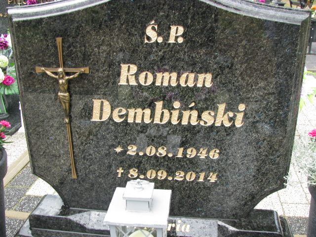 Roman Dembiński 1946 Kostrzyn nad Odrą - Grobonet - Wyszukiwarka osób pochowanych