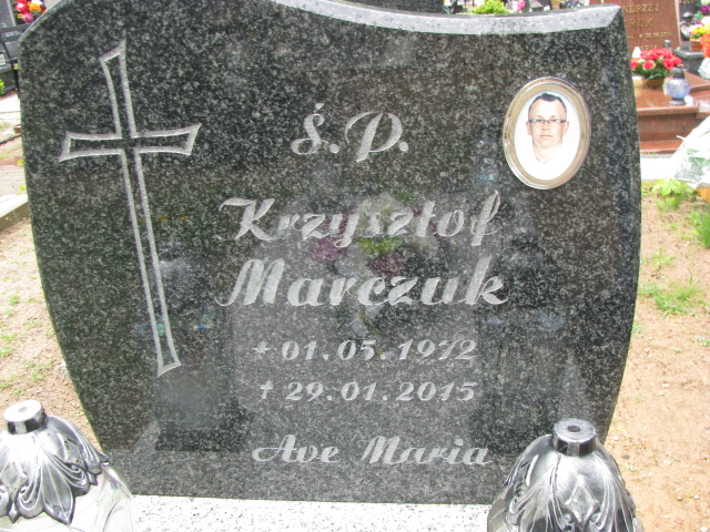 Krzysztof Marczuk 1972 Kostrzyn nad Odrą - Grobonet - Wyszukiwarka osób pochowanych