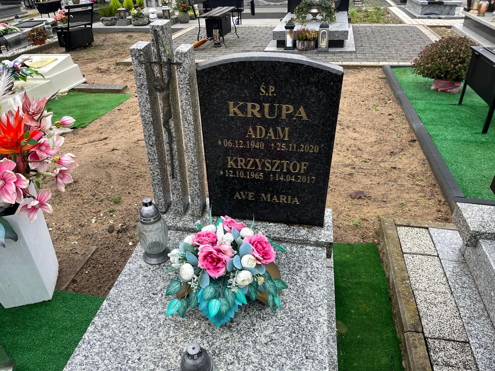 Krzysztof Krupa 1965 Kostrzyn nad Odrą - Grobonet - Wyszukiwarka osób pochowanych