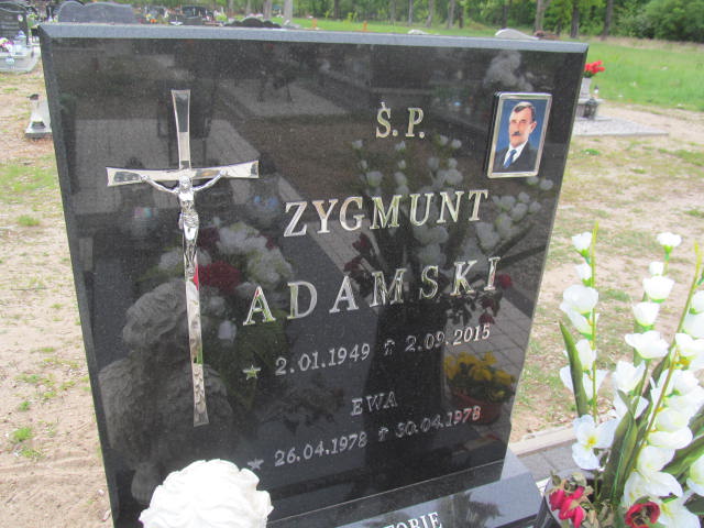Zygmunt Adamski 1949 Kostrzyn nad Odrą - Grobonet - Wyszukiwarka osób pochowanych