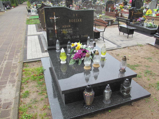 Adam Rosiak 1936 Kostrzyn nad Odrą - Grobonet - Wyszukiwarka osób pochowanych