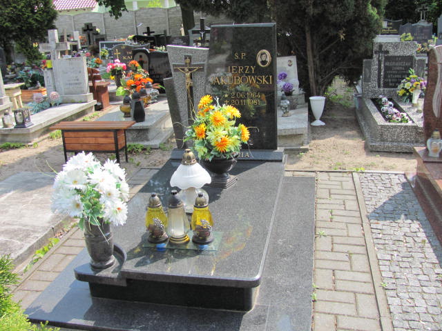 Jerzy Jakubowski 1964 Kostrzyn nad Odrą - Grobonet - Wyszukiwarka osób pochowanych