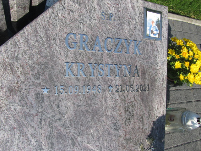 Krystyna Graczyk 1948 Kostrzyn nad Odrą - Grobonet - Wyszukiwarka osób pochowanych