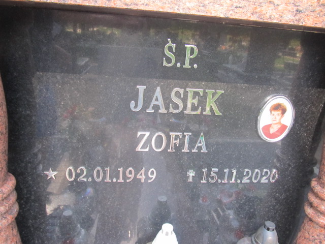 Zofia Jasek 1949 Kostrzyn nad Odrą - Grobonet - Wyszukiwarka osób pochowanych