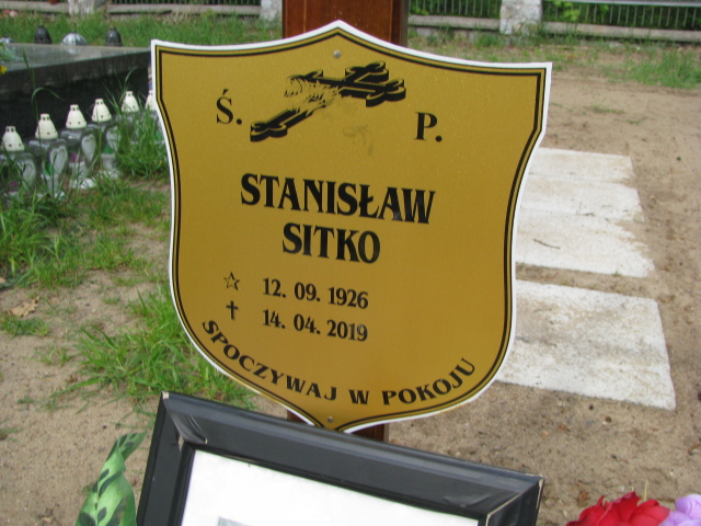 Stanisław Sitko 1926 Kostrzyn nad Odrą - Grobonet - Wyszukiwarka osób pochowanych