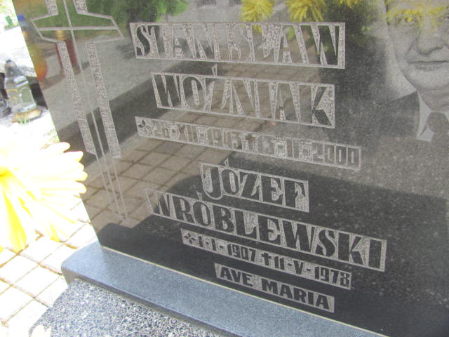 Józef Wróblewski 1907 Kostrzyn nad Odrą - Grobonet - Wyszukiwarka osób pochowanych