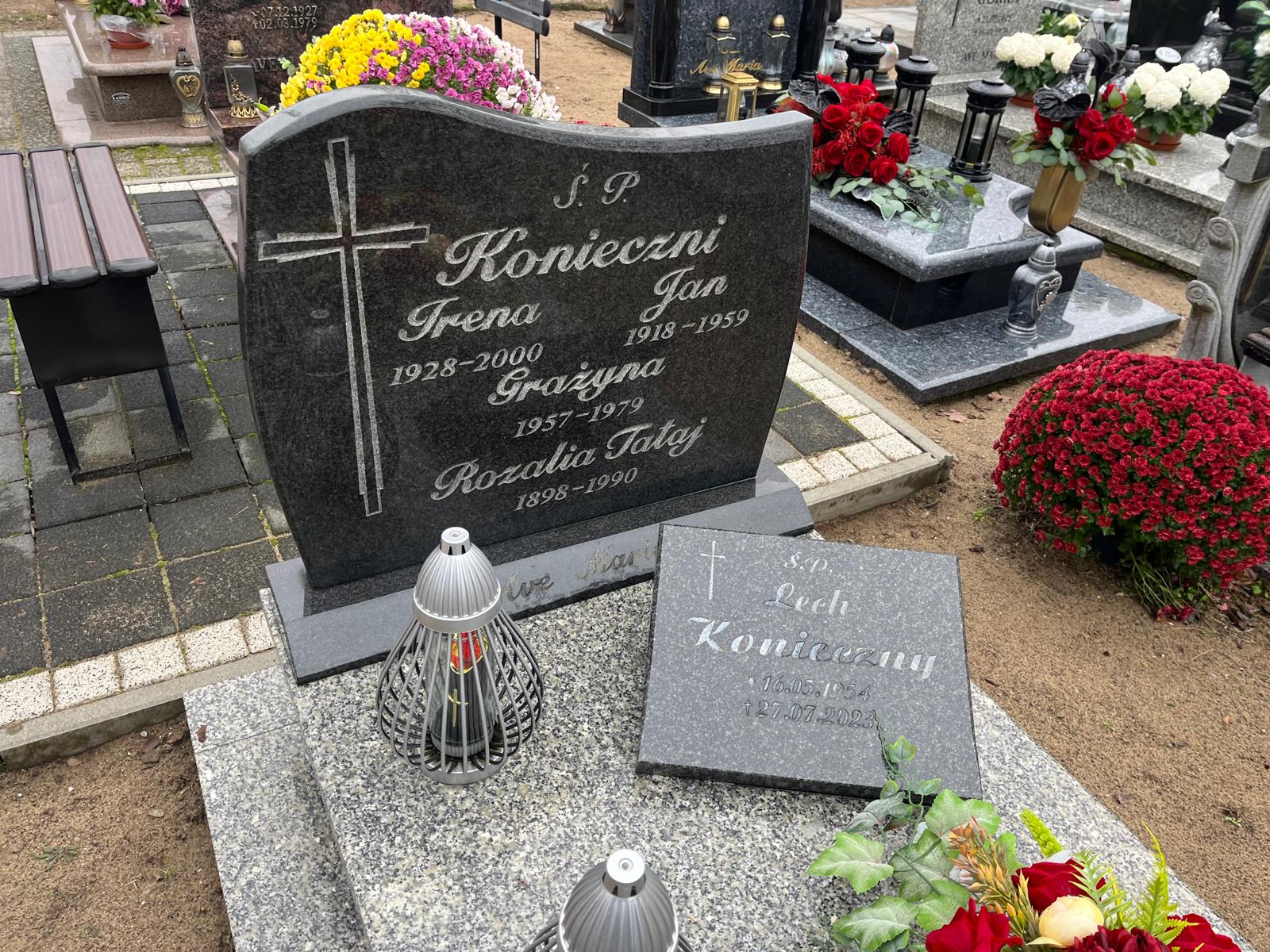 Irena Konieczna 1928 Kostrzyn nad Odrą - Grobonet - Wyszukiwarka osób pochowanych