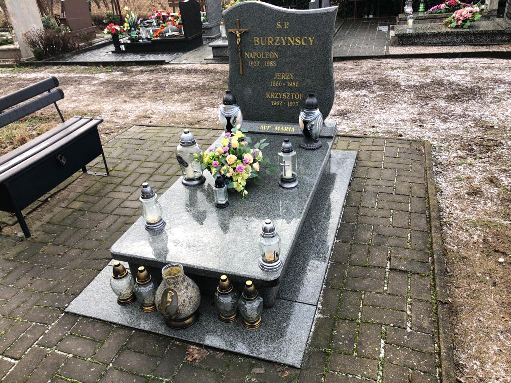 Napoleon Burzyński 1923 Kostrzyn nad Odrą - Grobonet - Wyszukiwarka osób pochowanych