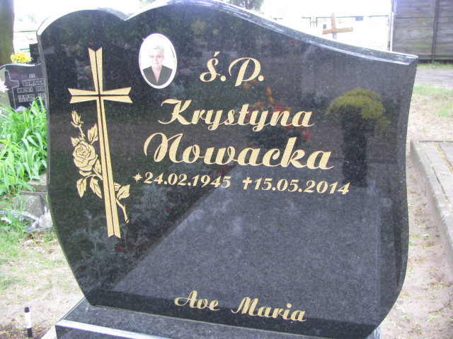 Krystyna Nowacka 1945 Kostrzyn nad Odrą - Grobonet - Wyszukiwarka osób pochowanych