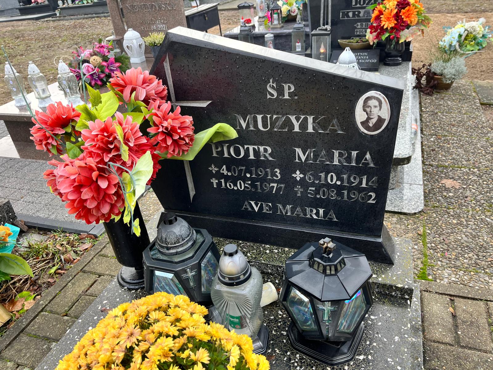 Maria Muzyka 1914 Kostrzyn nad Odrą - Grobonet - Wyszukiwarka osób pochowanych