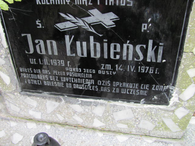 Jan Łubieński 1939 Kostrzyn nad Odrą - Grobonet - Wyszukiwarka osób pochowanych