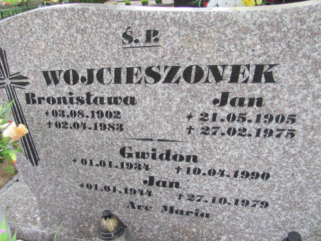 Jan Wojcieszonek 1944 Kostrzyn nad Odrą - Grobonet - Wyszukiwarka osób pochowanych