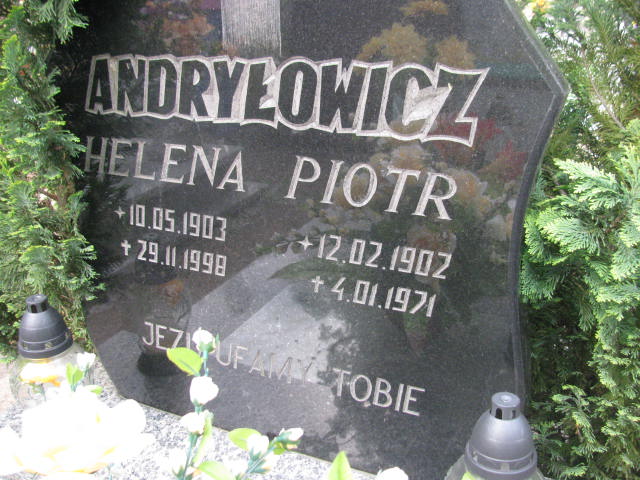 Piotr Andryłowicz 1902 Kostrzyn nad Odrą - Grobonet - Wyszukiwarka osób pochowanych