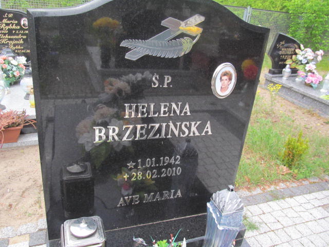 Helena Brzezińska 1942 Kostrzyn nad Odrą - Grobonet - Wyszukiwarka osób pochowanych